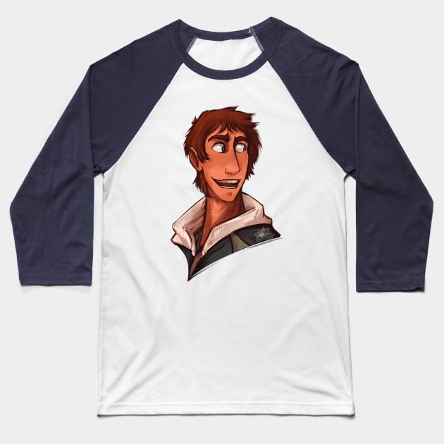 Simply Lance Baseball T-Shirt by CrossRoadArt